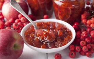 Варенье из красной рябины: рецепты