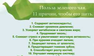 Зеленый чай для разгрузочного дня