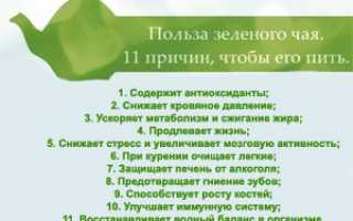 Зеленый чай для разгрузочного дня